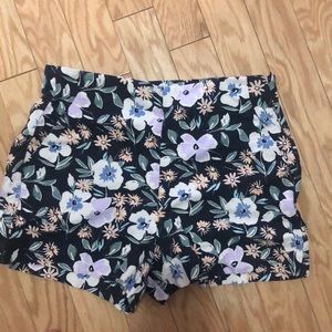High waisted shorts